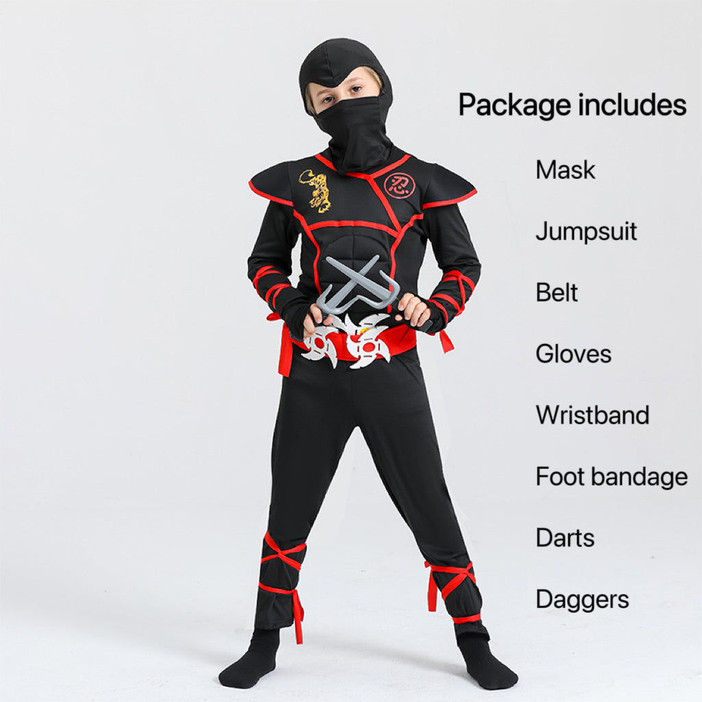 Kids Stealth Ninja Fancy Cosplay Costume