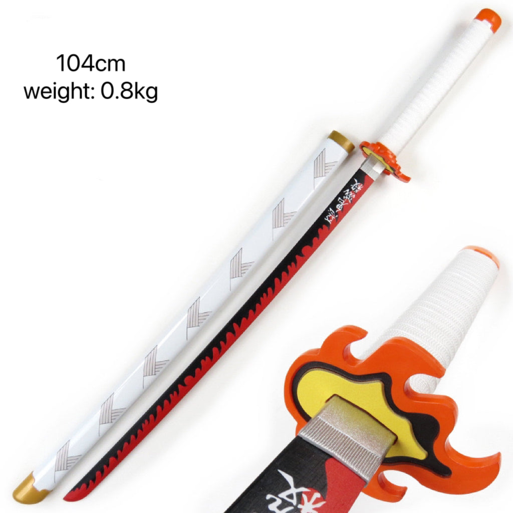 Demon Slayer: Kimetsu no Yaiba Wooden Sword Anime Costume Cosplay 104cm