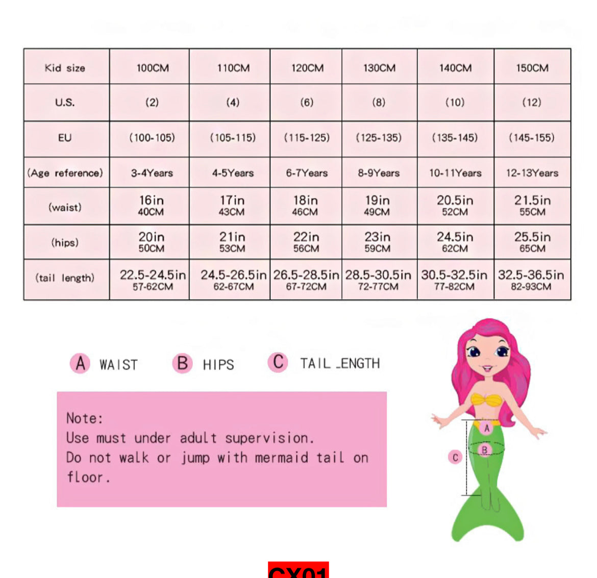 Kids Mermaid Tail Swim Costume Swimmable Bikini Swimming Costumes