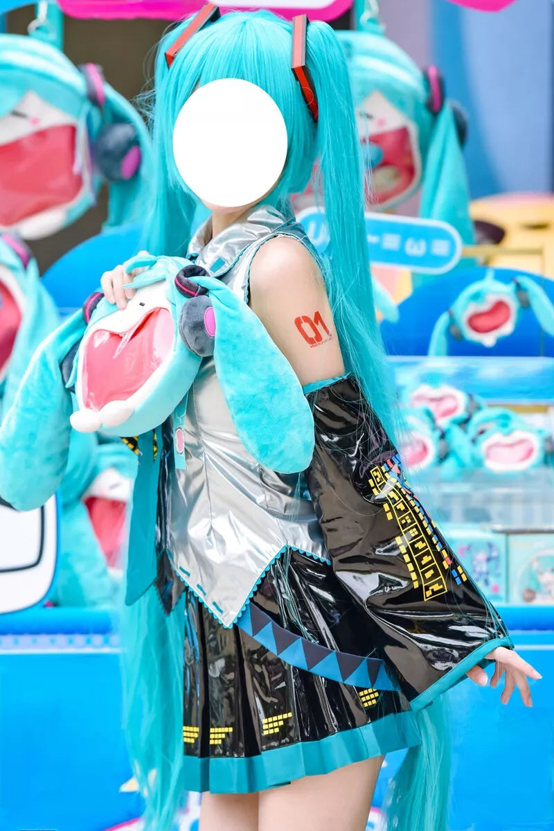 Deluxe Hatsune Miku Costume Vocaloid Cosplay Uniform Full Set