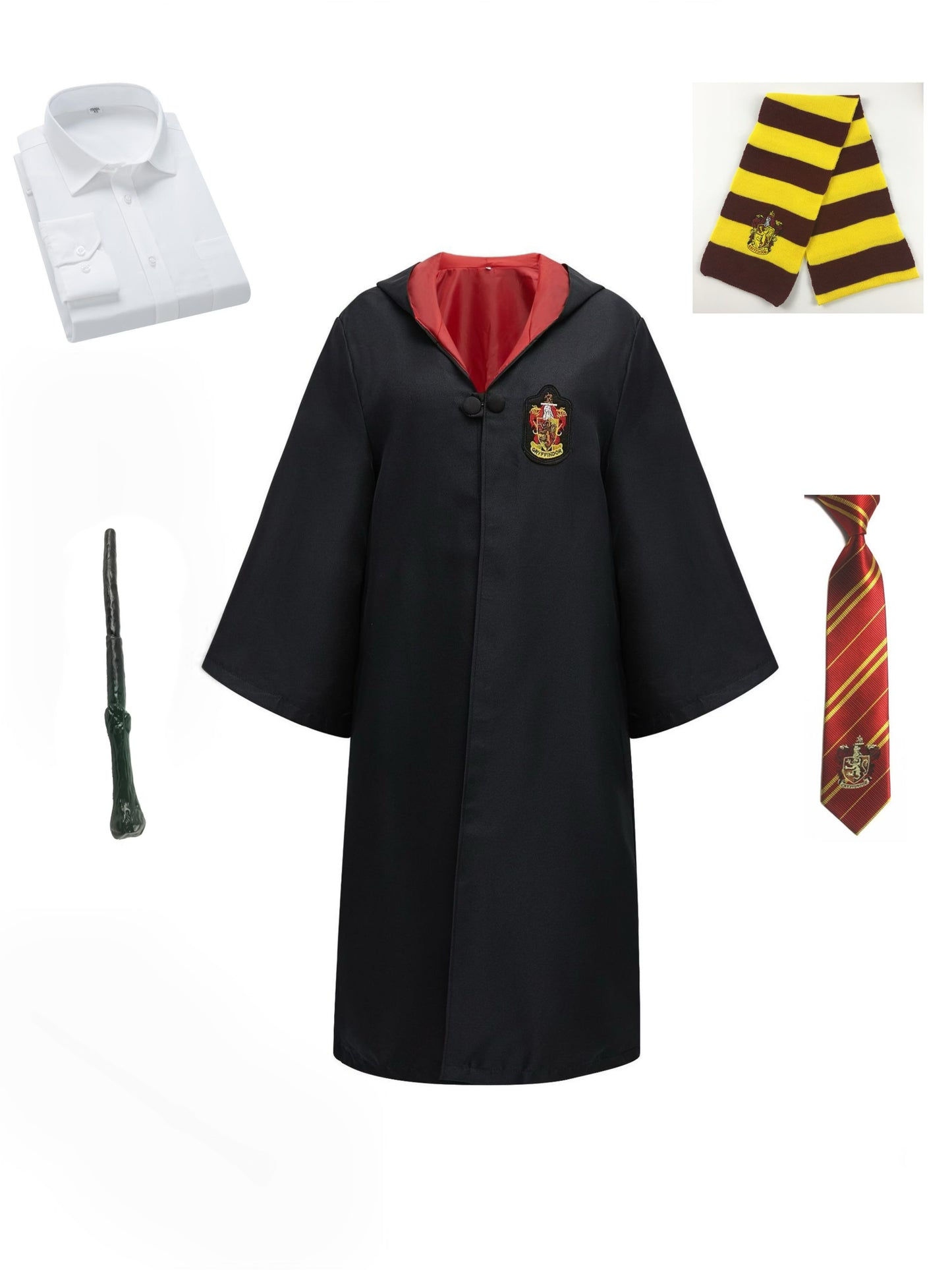 Harry Potter Adult  And Kids Robe Cosplay Costume Outfit