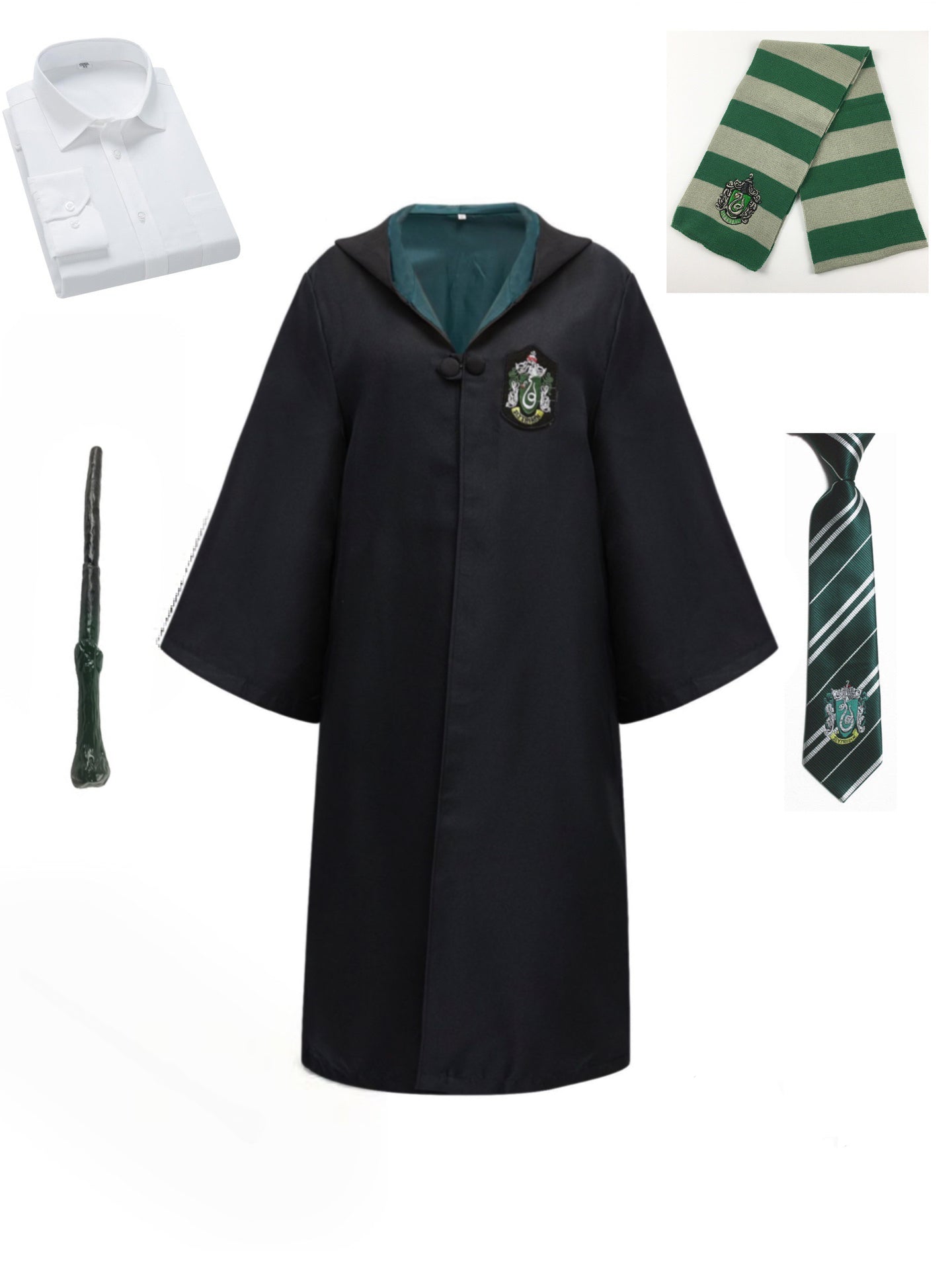 Harry Potter Adult  And Kids Robe Cosplay Costume Outfit