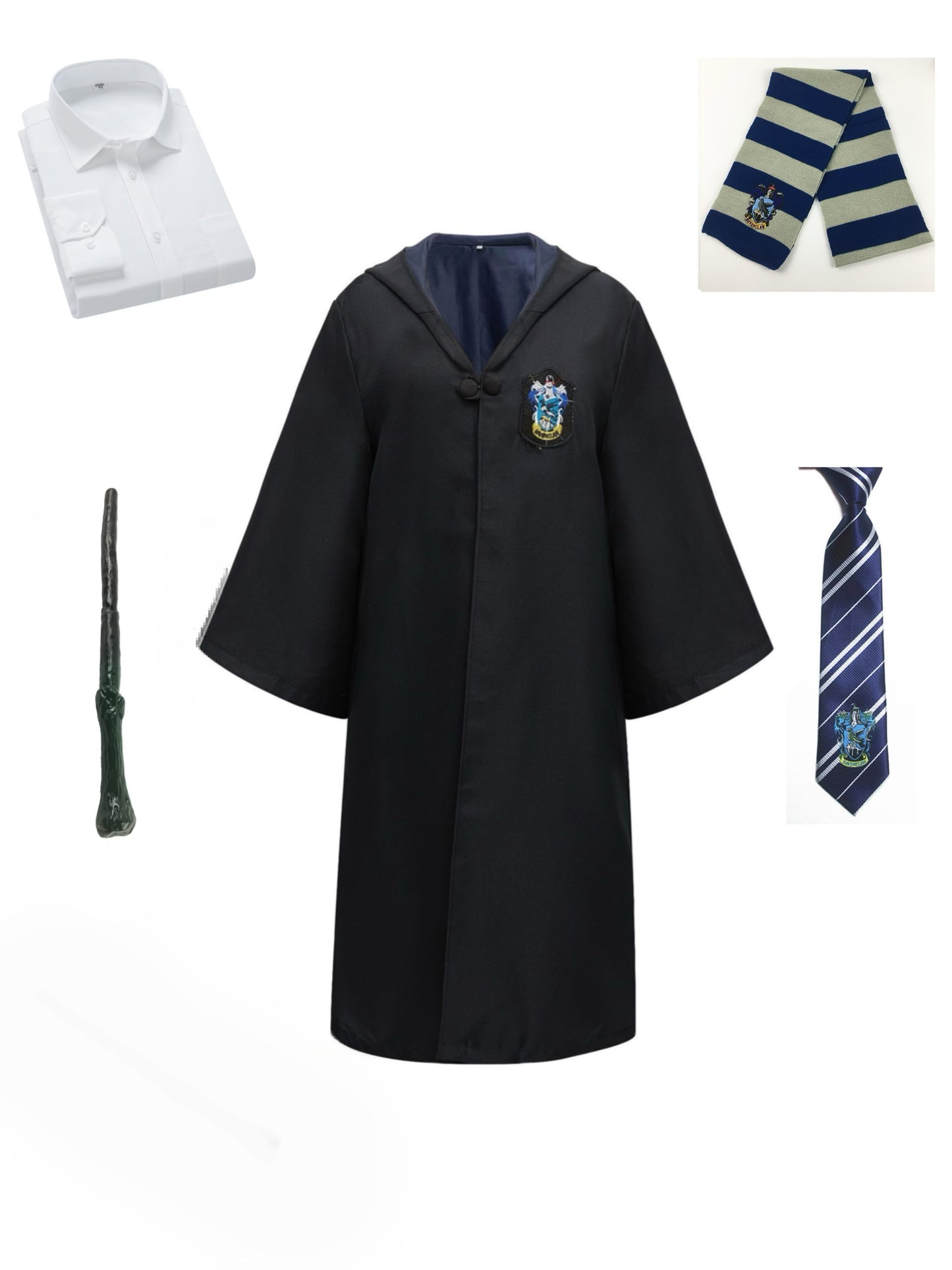 Harry Potter Adult  And Kids Robe Cosplay Costume Outfit