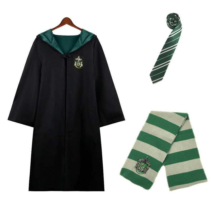 Harry Potter Adult  And Kids Robe Cosplay Costume Outfit