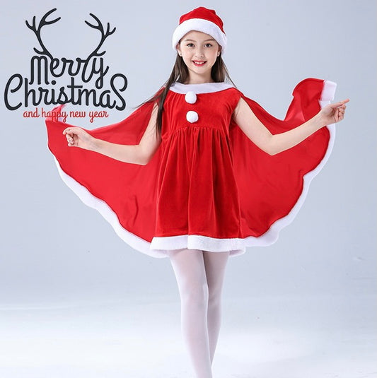 Girls Christmas Outfits /Santa Claus Costume
