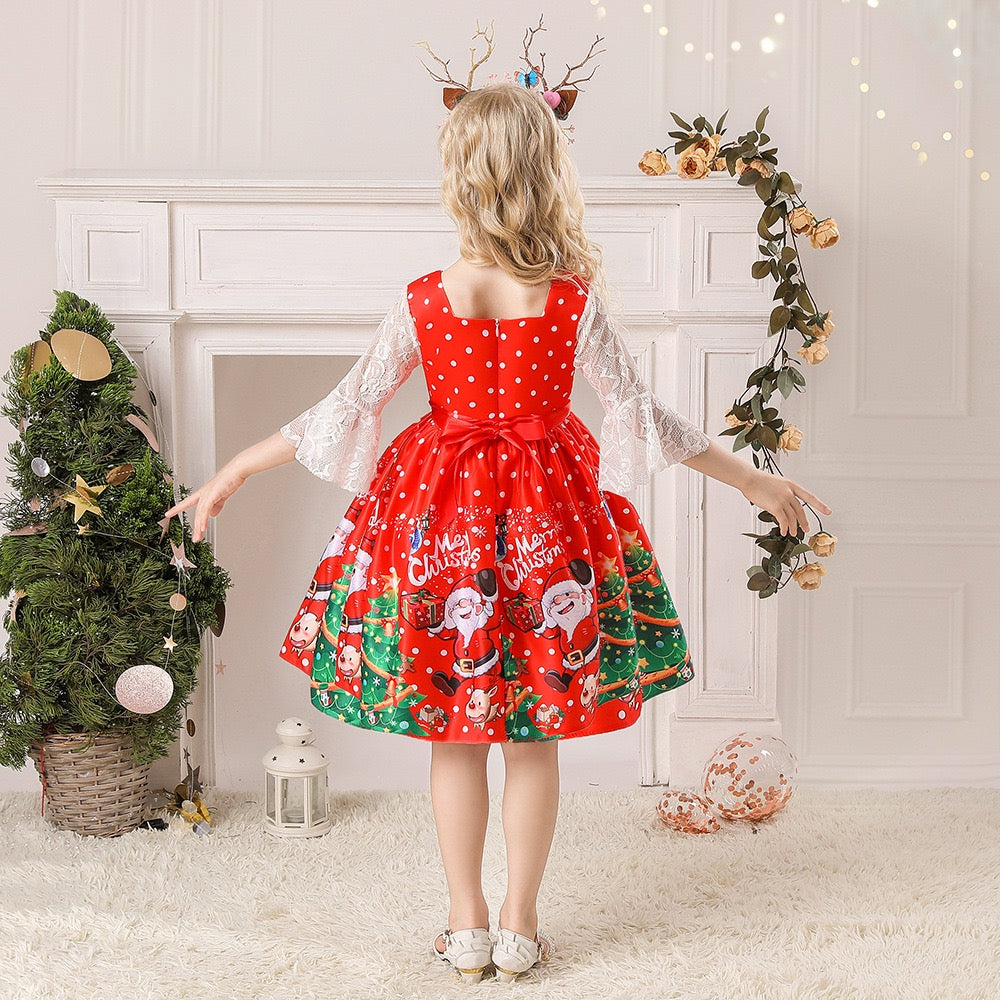 Kids Girls Christmas Fancy Dress