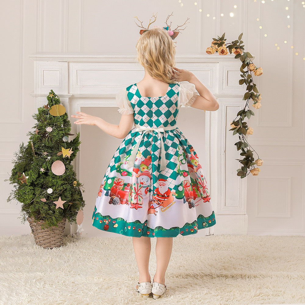 Kids Girls Christmas Fancy Dress