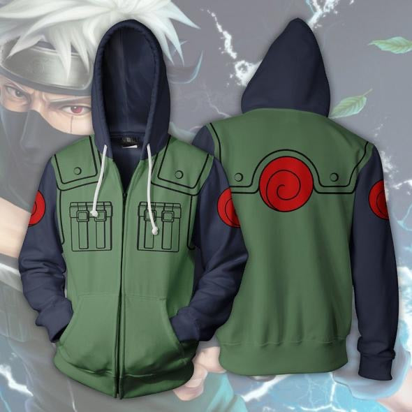 Anime Naruto Hoodie Sweatshirt /Zipper Jacket