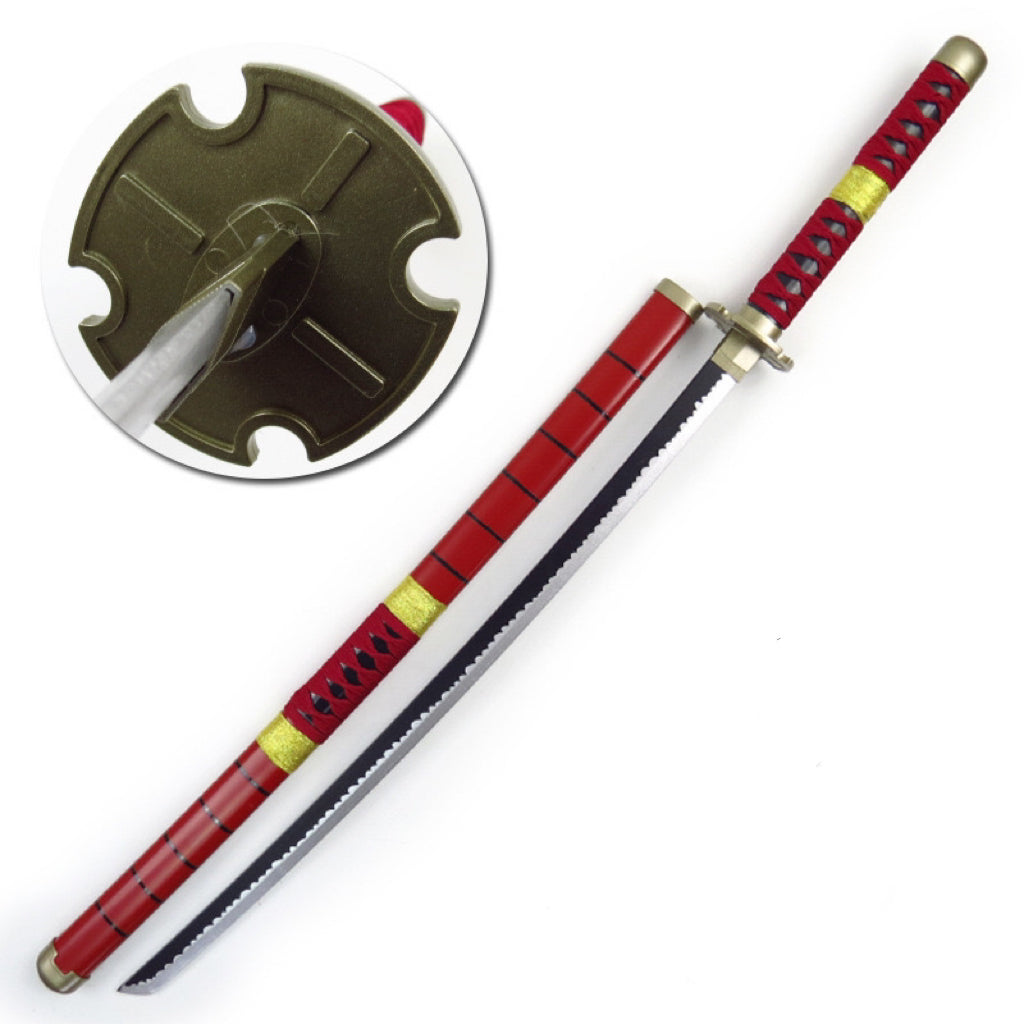 One Piece Zoro Roronoa Wooden Sword Anime Costume Cosplay