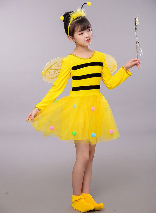 Kids Bee Costume Set